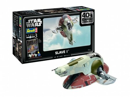 REVELL STAR WARS 05678 SLAVE I-40TH &quot;THE EMPIRE STRIKES BACK&rdquo; 1/88