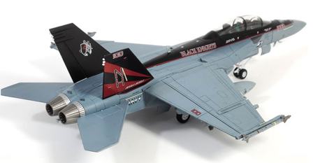 ACADEMY HOBBY MODEL KITS 12577 USN F/A-18F &ldquo;VFA-154 BLACK KNIGHTS&rdquo; 1/72