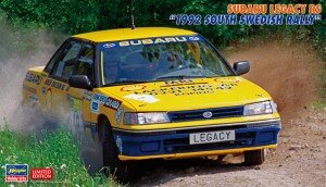 HASEGAWA 20602 SUBARU LEGACY RS &ldquo;1992 SOUTH SWEDISH RALLY&rdquo; 1/24