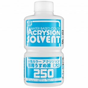 MR.HOBBY T303 WATER BASED COLOR ACRYSION SOLVENT 250 250 ML