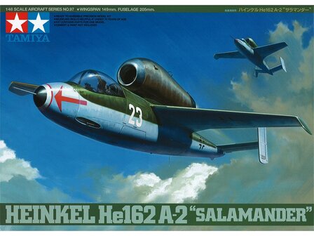 TAMIYA 61097 HEINKEL HE162 A-2 &ldquo;SALAMANDER&rdquo; 1/48