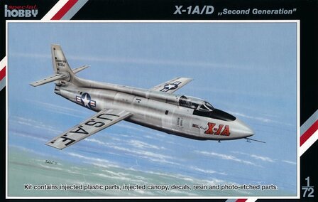 SPECIAL HOBBY SH72160 X-1A/D &ldquo;SECOND GENERATION&rdquo; 1/72
