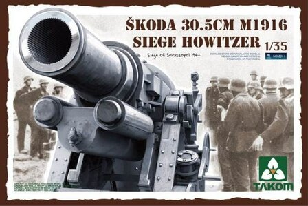 TAKOM 2011 SKODA 30.5CM M1916 SIEGE HOWITZER 1/35