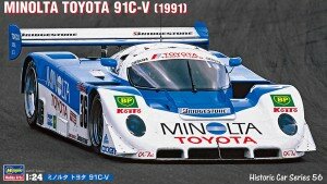 HASEGAWA HC-56 MINOLTA TOYOTA 91C-V (1991) 1/24