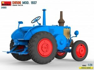 MINIART 24003 D8506 MOD 1937 GERMAN TRACTOR 1/24