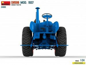 MINIART 24003 D8506 MOD 1937 GERMAN TRACTOR 1/24