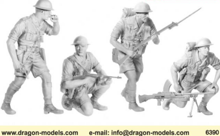 DRAGON 6390 BRITISH 8TH ARMY INFANTRY EL ALAMEIN 1942 1/35