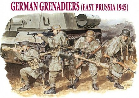 DRAGON 6057 GERMAN GRENADIERS (EAST PRUSSIA 1945) 1/35