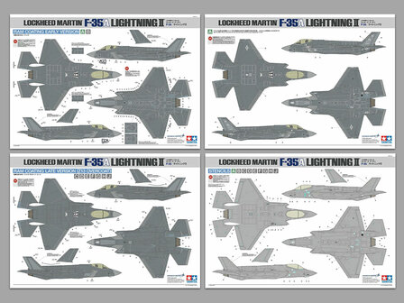 TAMIYA 61124 LOCKHEED MARTIN F34-A LIGHTNING II 1/48 (MET NEDERLANDSE DECALS)