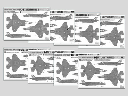 TAMIYA 61124 LOCKHEED MARTIN F34-A LIGHTNING II 1/48 (MET NEDERLANDSE DECALS)