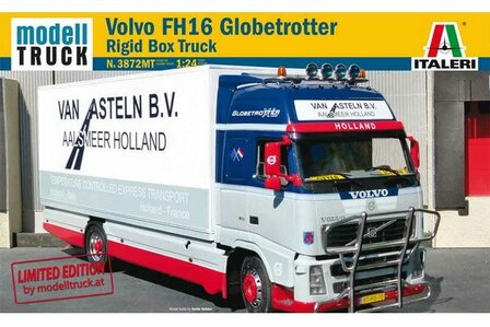 ITALERI 3872MT VOLVO FH16 GLOBETROTTER RIGID BOX TRUCK 1/24