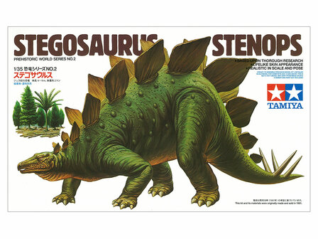 TAMIYA 60202 STEGOSAURUS STENOPS 1/35