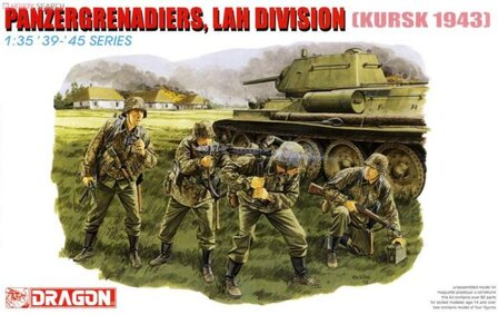 DRAGON 6159 PANZERGRENADIERS, LAH DIVISION (KURSK 1943) 1/35