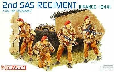 DRAGON 6199 2ND SAS REGIMENT (FRANCE 1944) 1/35