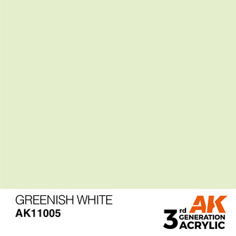 AK-11005 GREENISH WHITE 17 ML