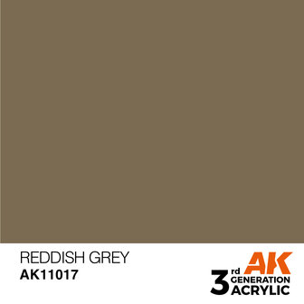 AK-11017 REDDISH GREY 17 ML