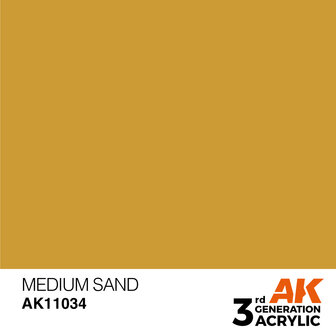 AK-11034 MEDIUM SAND 17 ML