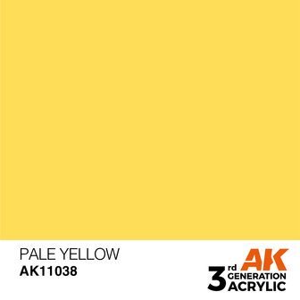AK-11038 PALE YELLOW 17 ML
