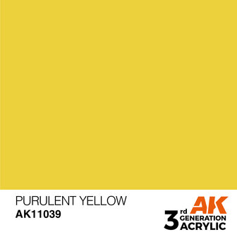 AK-11039 PURULENT YELLOW 17 ML