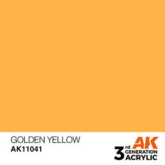 AK-11041 GOLDEN YELLOW 17 ML