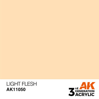 AK-11050 LIGHT FLESH 17 ML