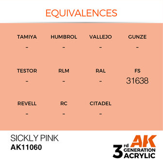 AK-11060 SICKLY PINK 17 ML