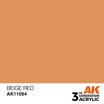 AK-11064 BEIGE RED 17 ML