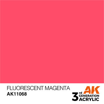 AK-11068 FLUORESCENT MAGENTA 17 ML