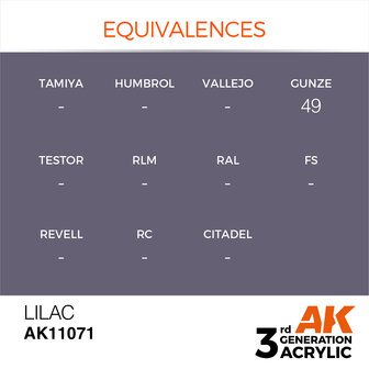 AK-11071 LILAC 17 ML