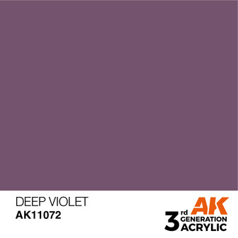 AK-11072 DEEP VIOLET 17 ML