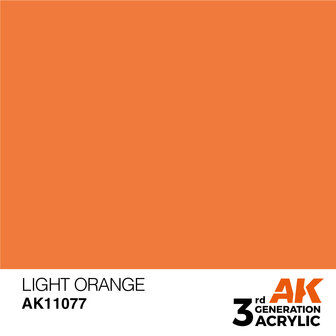 AK-11077 LIGHT ORANGE 17 ML