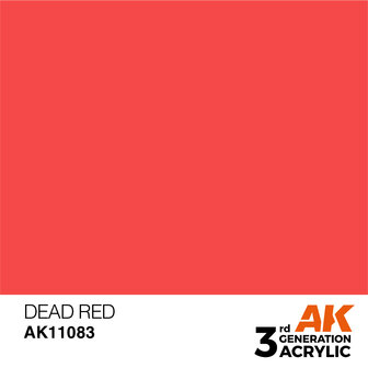 AK-11083 DEAD RED 17 ML