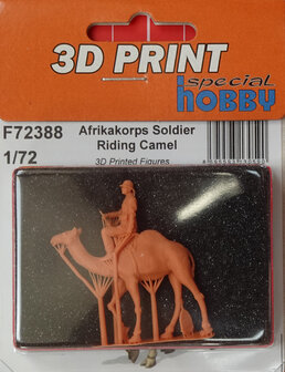 SPECIAL HOBBY F72388 AFRIKAKORPS SOLDIER RIDING CAMEL 1/72