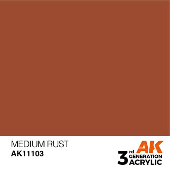 AK-11103 MEDIUM RUST 17 ML