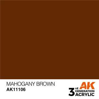 AK-11106 MAHOGANY BROWN 17 ML