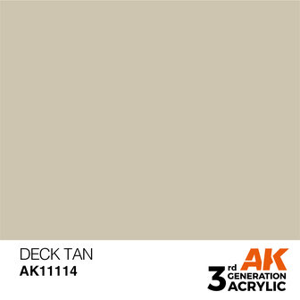 AK-11114 DECK TAN 17 ML