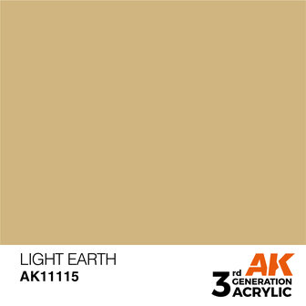 AK-11115 LIGHT EARTH 17 ML