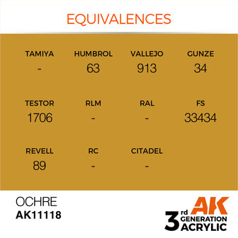 AK-11118 OCHRE 17 ML 