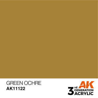 AK-11122 GREEN OCHRE 17 ML