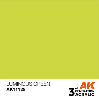 AK-11128 LUMINOUS GREEN 17 ML