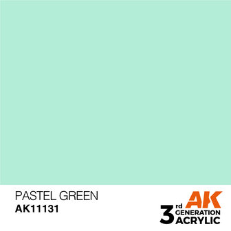 AK-11131 PASTEL GREEN 17 ML