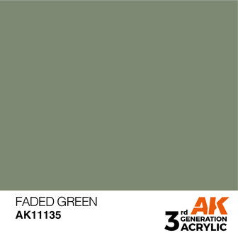 AK-11135 FADED GREEN 17 ML