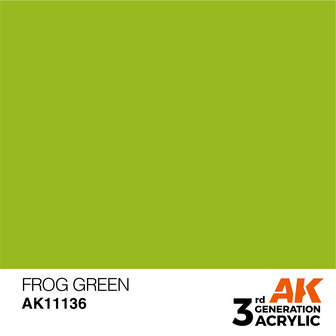 AK-11136 FROG GREEN 17 ML