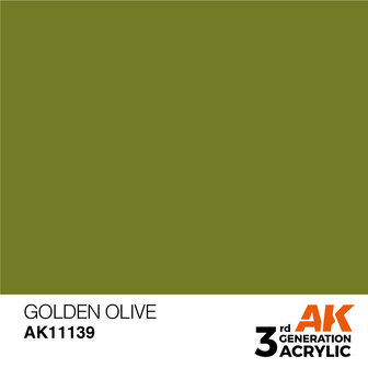 AK-11139 GOLDEN OLIVE 17 ML