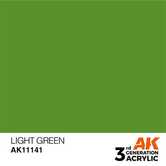 AK-11141 LIGHT GREEN 17 ML