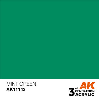 AK-11143 MINT GREEN 17 ML