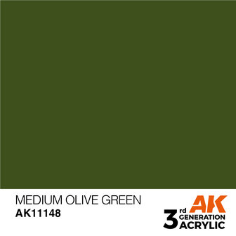 AK-11148 MEDIUM OLIVE GREEN 17 ML