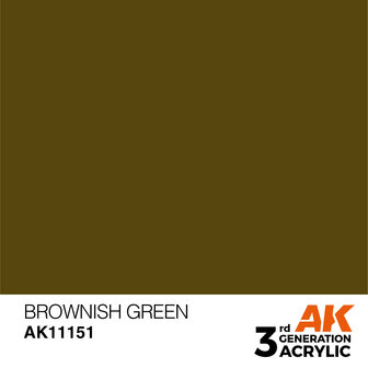 AK-11151 BROWNISH GREEN 17 ML