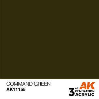 AK-11155 COMMAND GREEN 17 ML