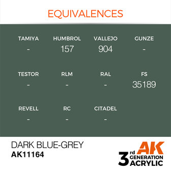 AK-11164 DARK BLUE-GREY 17 ML